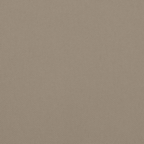 Възглавница за градинска пейка 120x50x4 см таупе — оксфорд плат - Image 6