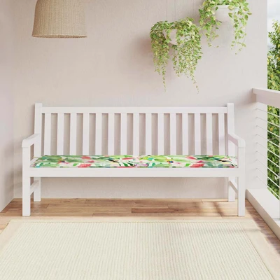 Пад за пейка 150x50x3 см многоцветен — оксфорд тъкан