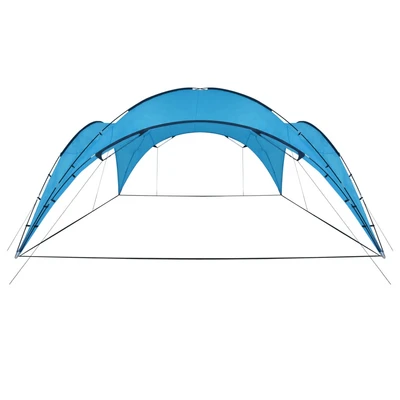 Парти шатра, арковидна, 450x450x265 см, светлосиня