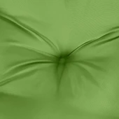 Възглавница за пейка 120x50x7 см зелена меланж — полиестер - Thumbnail 6