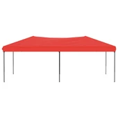 Сгъваема парти шатра, червена, 3x6 м - Thumbnail 3