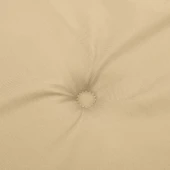 Възглавница за пейка 150x50x7 см бежова меланж — полиестер - Thumbnail 6