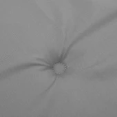 Възглавница за градинска пейка 200x50x4 см сива — оксфорд плат - Thumbnail 5