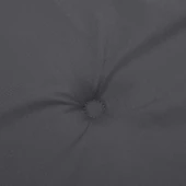 Възглавница за градинска пейка 120x50x4 см антрацит — оксфорд плат - Thumbnail 5