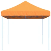 Pop-up парти шатра 4,4 x 2,9 м оранжева — оксфорд с PVC — стоманена рамка - Thumbnail 5