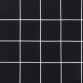 Възглавница за пейка 100x50x7 см — черно каре — оксфорд плат - Thumbnail 6