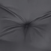 Възглавница за пейка 200x50x7 см антрацит — оксфорд плат - Thumbnail 5