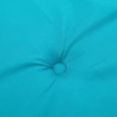 Пад за пейка 150x50x3 см тюркоаз — оксфорд тъкан - Thumbnail 5