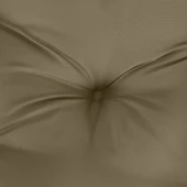 Възглавници за пейка 100x50x7 см таупе — комплект 2 бр - Thumbnail 7