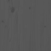 Градинска пейка 159,5×44×45 см сива — борово дърво масив - Thumbnail 7
