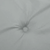Възглавници за пейка 150x50x7 см меланж сиви — комплект 2 бр - Thumbnail 7