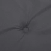 Възглавница за градинска пейка 100x50x4 см антрацит — оксфорд плат - Thumbnail 5