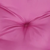 Възглавница за пейка 150x50x7 см розова — оксфорд плат - Thumbnail 5
