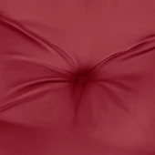 Възглавници за градинска пейка 2 бр. 100x50x7 см виненочервени — оксфорд плат - Thumbnail 6
