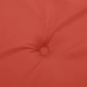 Възглавници за градинска пейка 2бр червени 200x50x7 см — комплект - Thumbnail 7