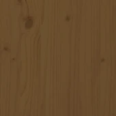 Градинска пейка 111,5×53×71 см меденокафява — борово дърво - Thumbnail 8