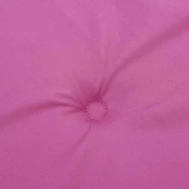 Пад за пейка 150x50x3 см розово едноцветен — оксфорд тъкан - Thumbnail 5