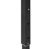 Сгъваема парти шатра със странични стени, черна, 3x6 м - Thumbnail 7