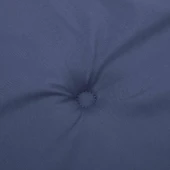 Възглавница за пейка 120x50x4 см нейви синьо — оксфорд плат - Thumbnail 5