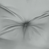 Възглавници за пейка 2 бр 100x50x7 см меланж светлосиви — полиестер - Thumbnail 7