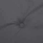 Възглавница за градинска пейка 150x50x3 см антрацит — оксфорд плат - Thumbnail 5