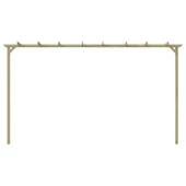 Градинска пергола, импрегниран бор, 360x200x60 см-VL44924 - Thumbnail 2