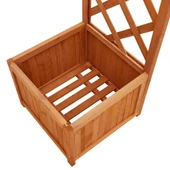 Градинска пергола с плантер, чам масив -VL316388 - Thumbnail 6