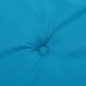 Възглавница за градинска пейка 100x50x3 см синя — оксфорд плат - Thumbnail 5