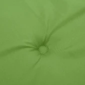 Възглавници за градинска пейка 2бр зелени 200x50x7 см — комплект - Thumbnail 7