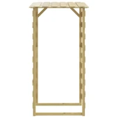 Перголи с покриви 3 бр 100x90x200 см импрегнирано борово дърво-VL3096649 - Thumbnail 4