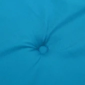 Възглавница за градинска пейка 200x50x3 см синя — оксфорд плат - Thumbnail 5
