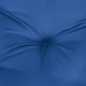 Възглавница за пейка 100x50x7 см синя — оксфорд плат - Thumbnail 5