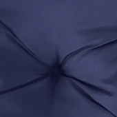 Възглавница за пейка 200x50x7 см нейви синьо — оксфорд плат - Thumbnail 5