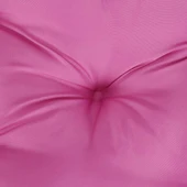 Възглавници за пейка 150x50x7 см розови, комплект 2 бр — полиестер - Thumbnail 7