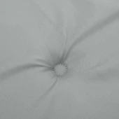 Възглавници за пейка 180x50x7 см меланж светлосиви — 2 бр - Thumbnail 7