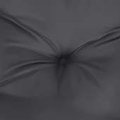 Възглавници за пейка 2 бр 100x50x7 см меланж антрацит — полиестер - Thumbnail 7