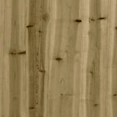 Градинска пейка 103x31,5x60 см — импрегниран бор — с габион - Thumbnail 7