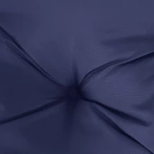 Възглавница за пейка 110x50x7 см нейви синьо — оксфорд плат - Thumbnail 5