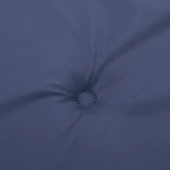 Възглавница за пейка 180x50x4 см нейви синьо — оксфорд плат - Thumbnail 5