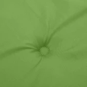 Възглавница за пейка 180x50x7 см меланж зелена — 100% полиестер - Thumbnail 6