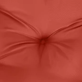 Възглавници за пейка 120x50x7 см червени — комплект 2 бр - Thumbnail 7