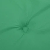 Възглавница за градинска пейка 100x50x3 см зелена — оксфорд плат - Thumbnail 5