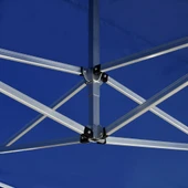 Парти шатра 4,5 x 3 м синя — оксфорд плат с PVC — със стени — алуминий - Thumbnail 10