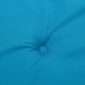 Възглавница за градинска пейка 120x50x3 см синя — оксфорд плат - Thumbnail 5