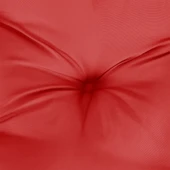 Възглавници за пейка 180x50x7 см, 2 бр — червени — оксфорд плат - Thumbnail 7