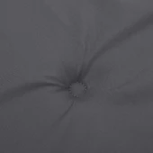 Възглавница за градинска пейка 180x50x3 см антрацит — оксфорд плат - Thumbnail 5