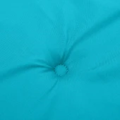 Пад за пейка 120x50x3 см тюркоаз — оксфорд плат - Thumbnail 5